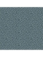 Marcus Fabrics Red White & Beautiful - Blue - Coupon - 100 cm x 110 cm