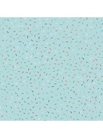 Benartex Studio Wander Lane - Sprinkles - Aqua - Coupon - 100 cm x 110 cm