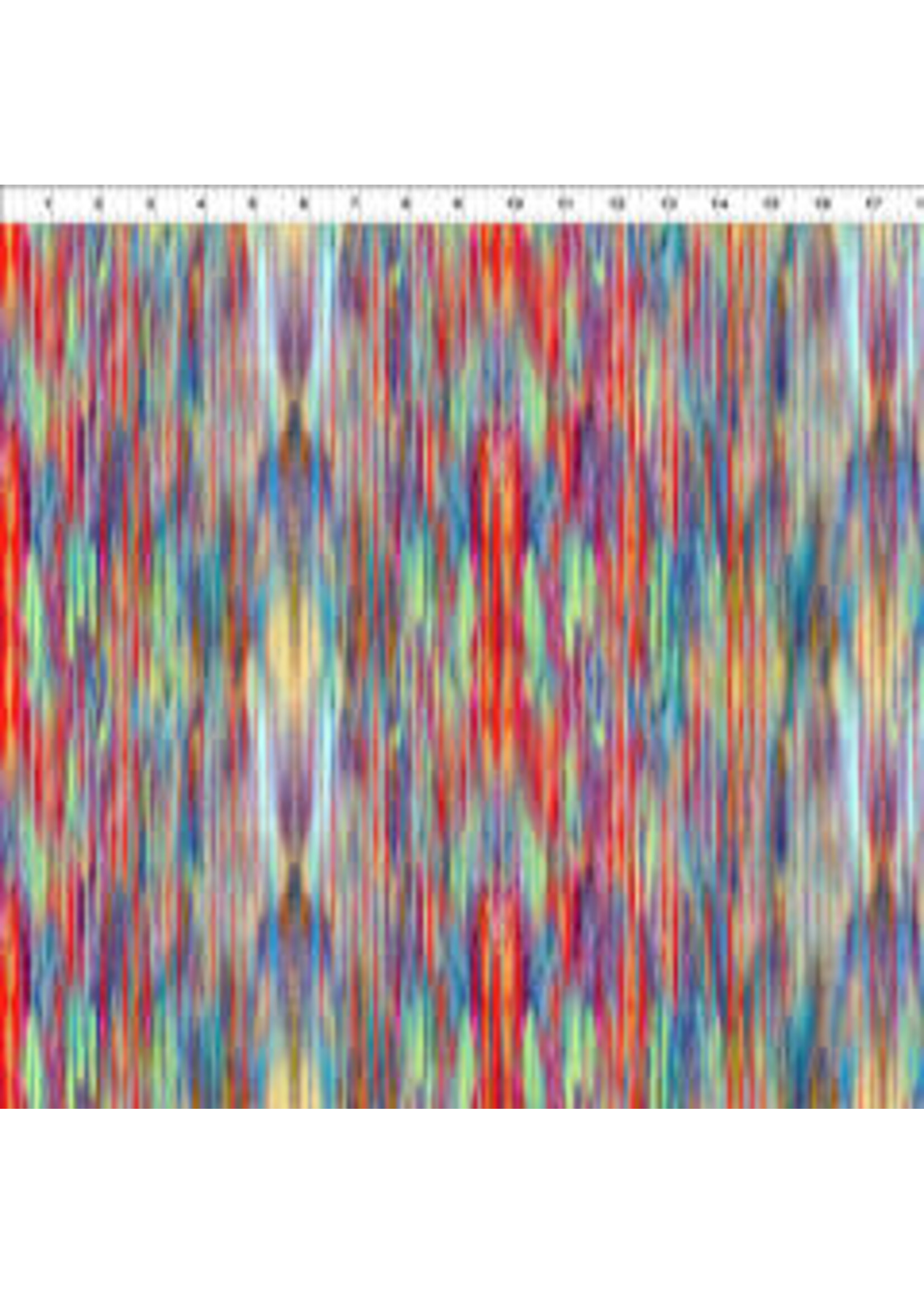 In The Beginning Impressions - Stripe - Multi - 19JYS1 - Coupon - 60 cm x 110 cm