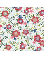 Benartex Studio Wander Lane - Primrose Path - Multi - Coupon - 100 cm x 110 cm