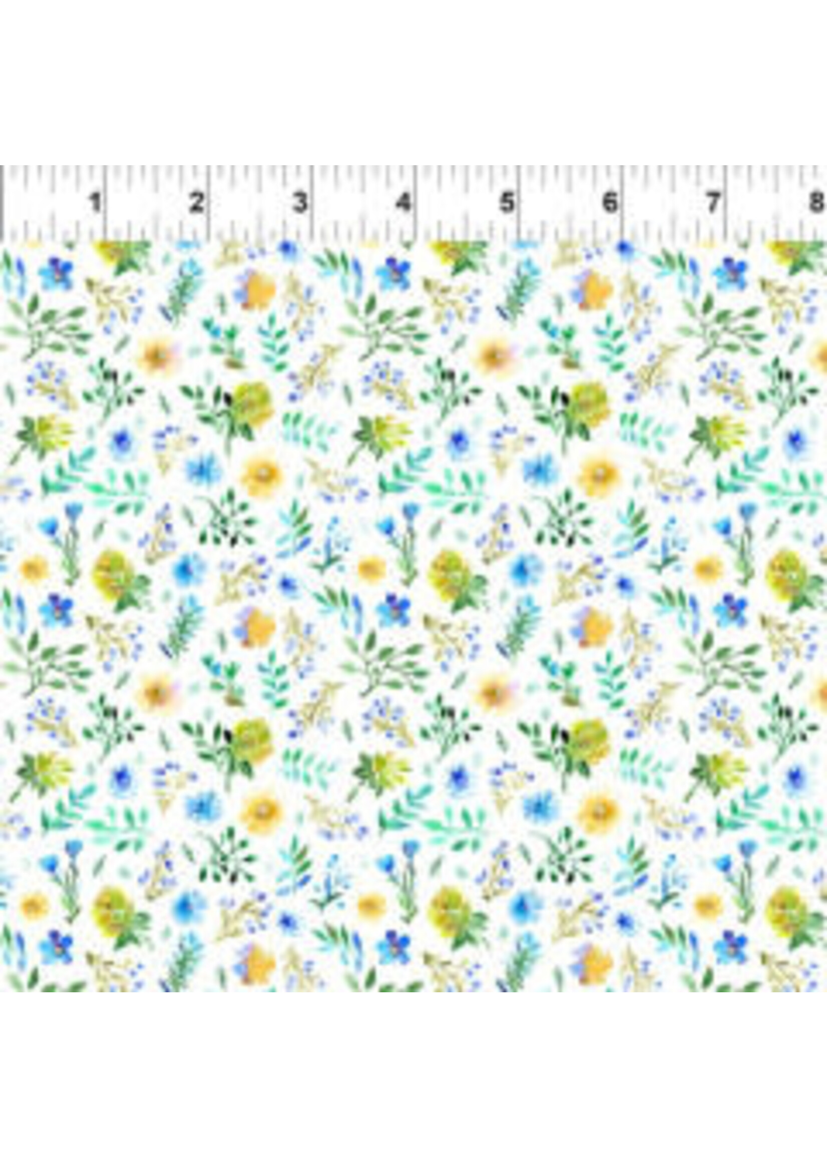 In The Beginning Watercolor Beauty - Garden - Green - Coupon - 80 cm x 110 cm
