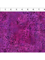 In The Beginning Urban Jungle - Blocks Magenta - 12UJ3 - Coupon - 85 cm x 110 cm
