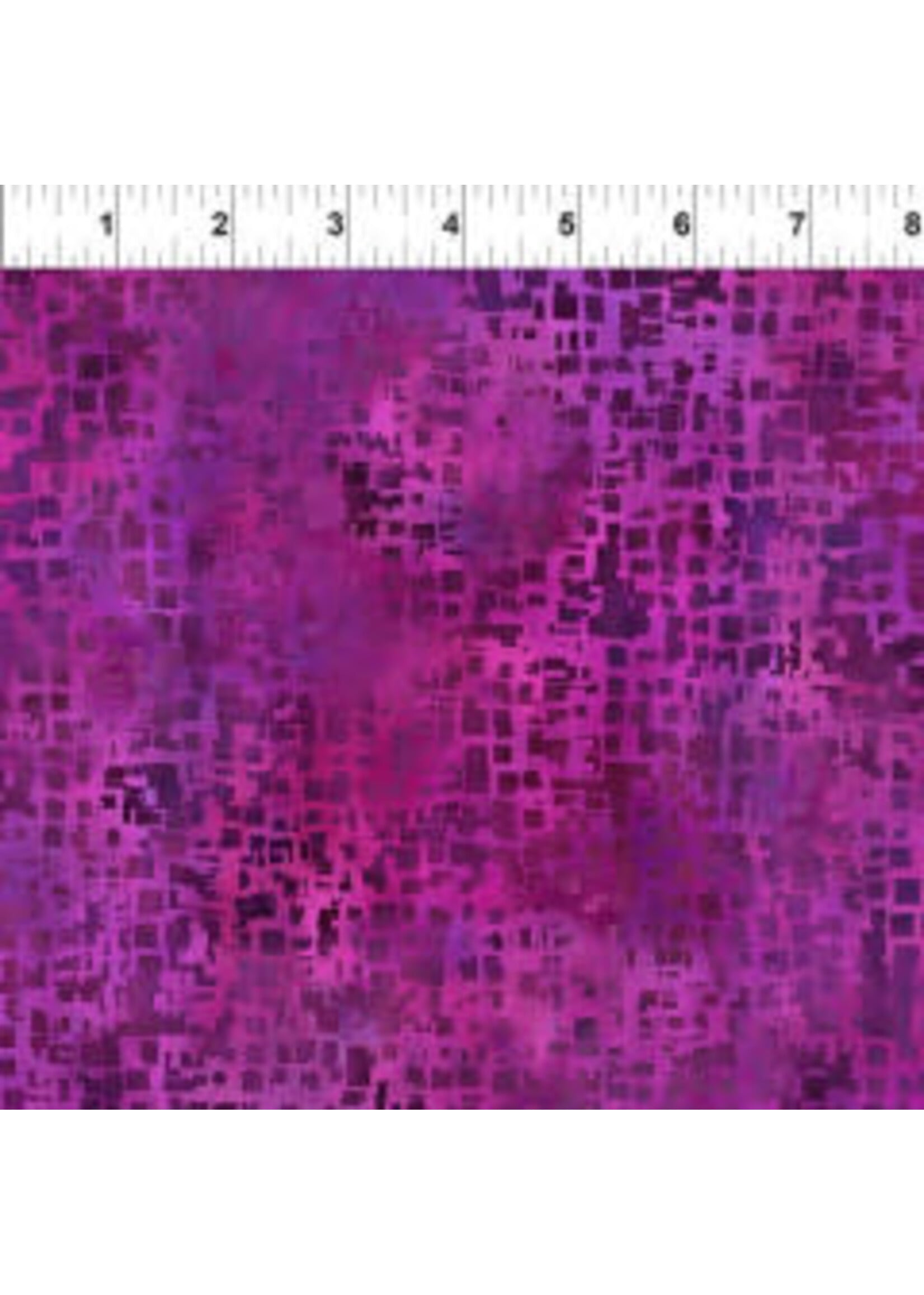 In The Beginning Urban Jungle - Blocks Magenta - 12UJ3 - Coupon - 85 cm x 110 cm