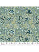 Morris & Co Emery Walker's House - Elmcote - Dearle Blue - Coupon - 70 cm x 110 cm