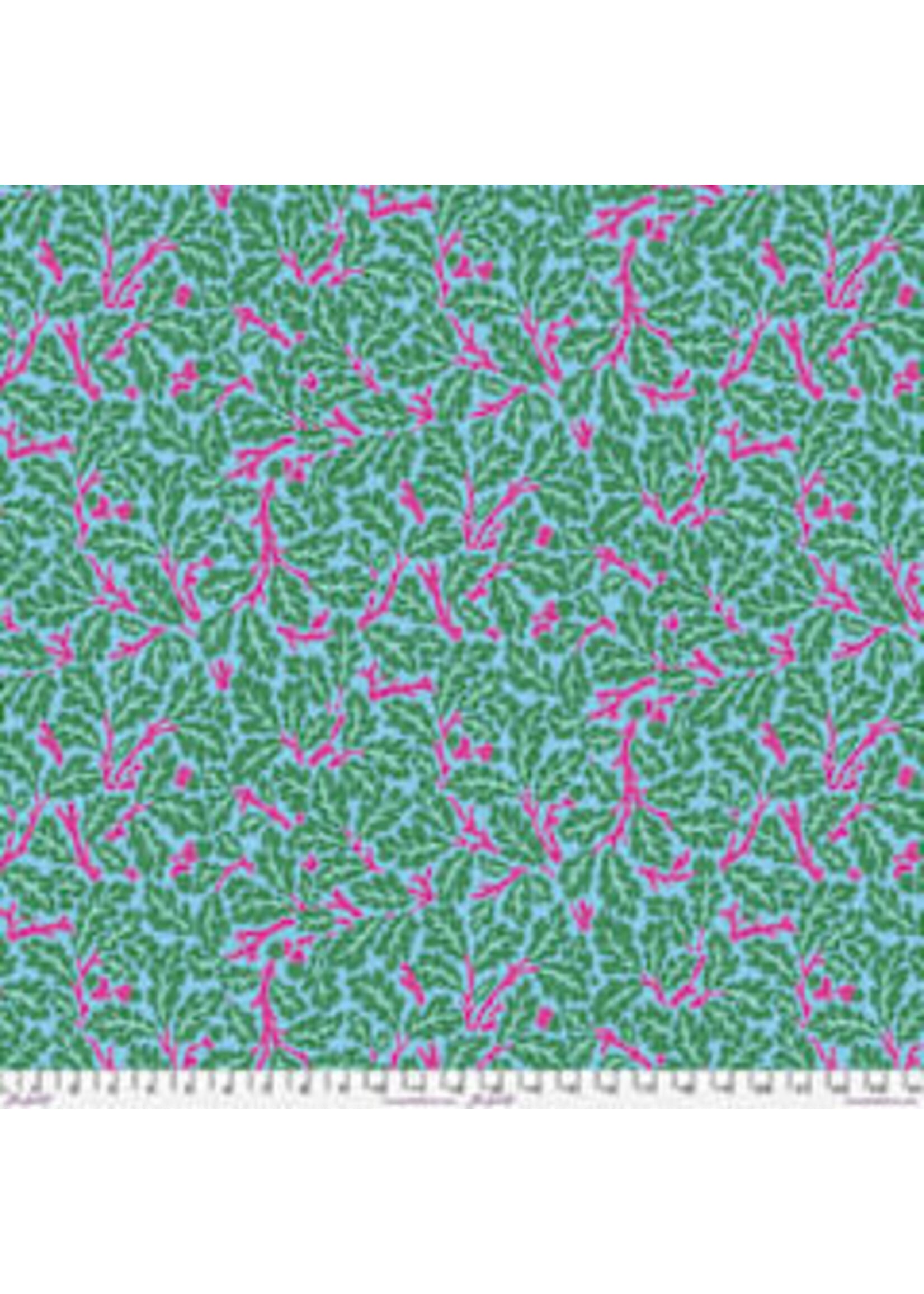Free Spirit Fabrics Kaffe Fassett - Morris & Co - Turquoise - Coupon - 70 cm x 110 cm