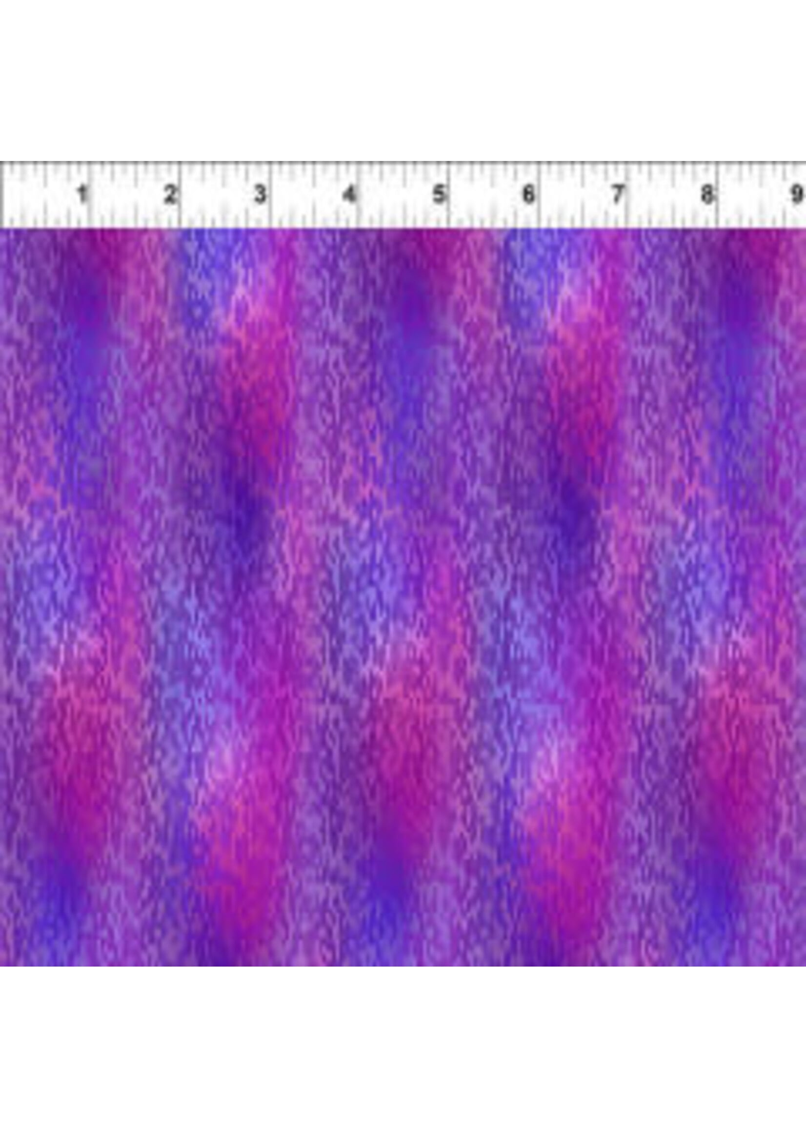 In The Beginning A Groovy Garden - Texture - Purple - Coupon - 100 cm x 110 cm
