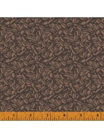 Windham Fabrics Coffee Shop - Coffee Beans - Brown