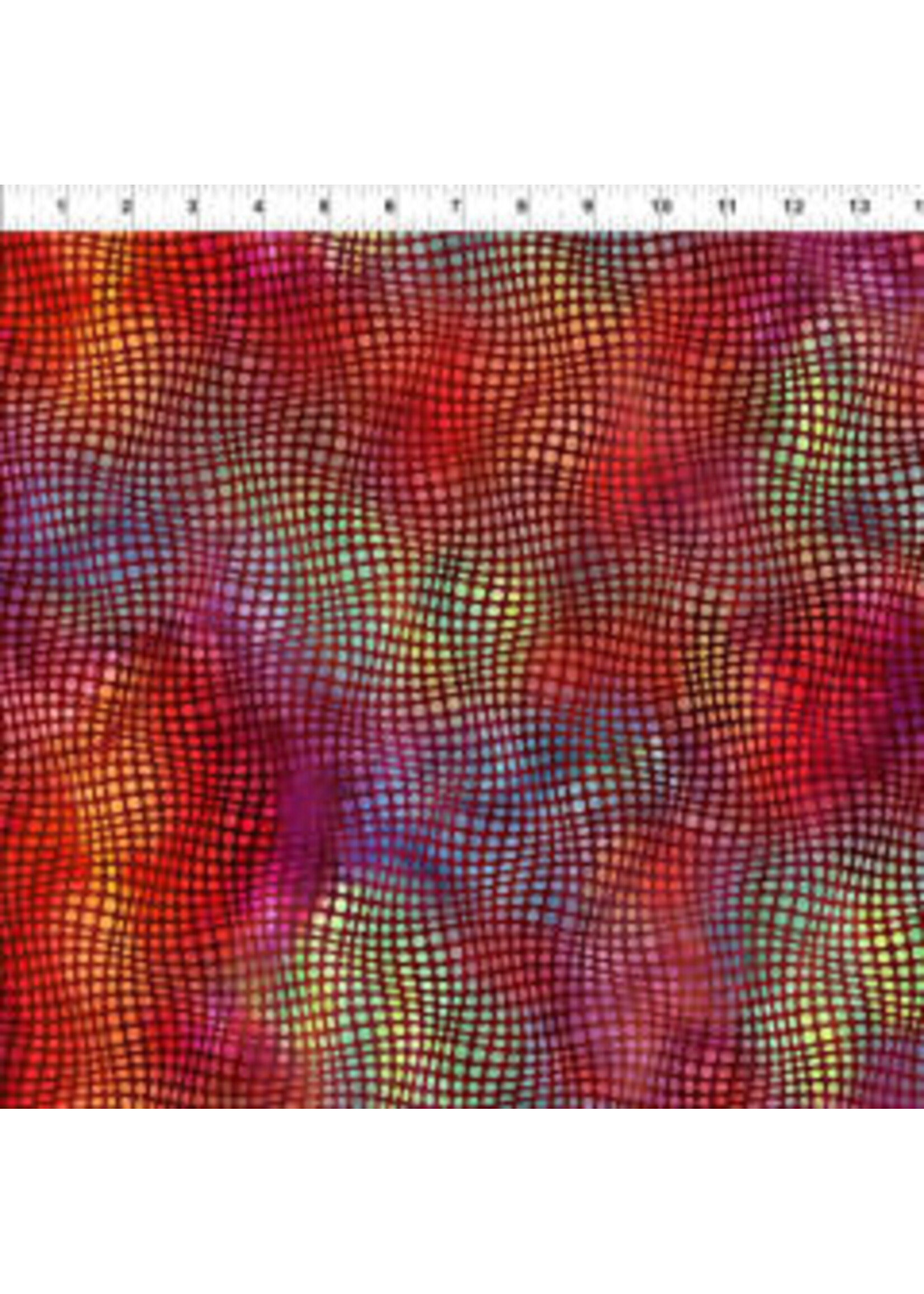 In The Beginning Impressions - Dots - Red - 11JYS1 - Coupon - 80 cm x 110 cm