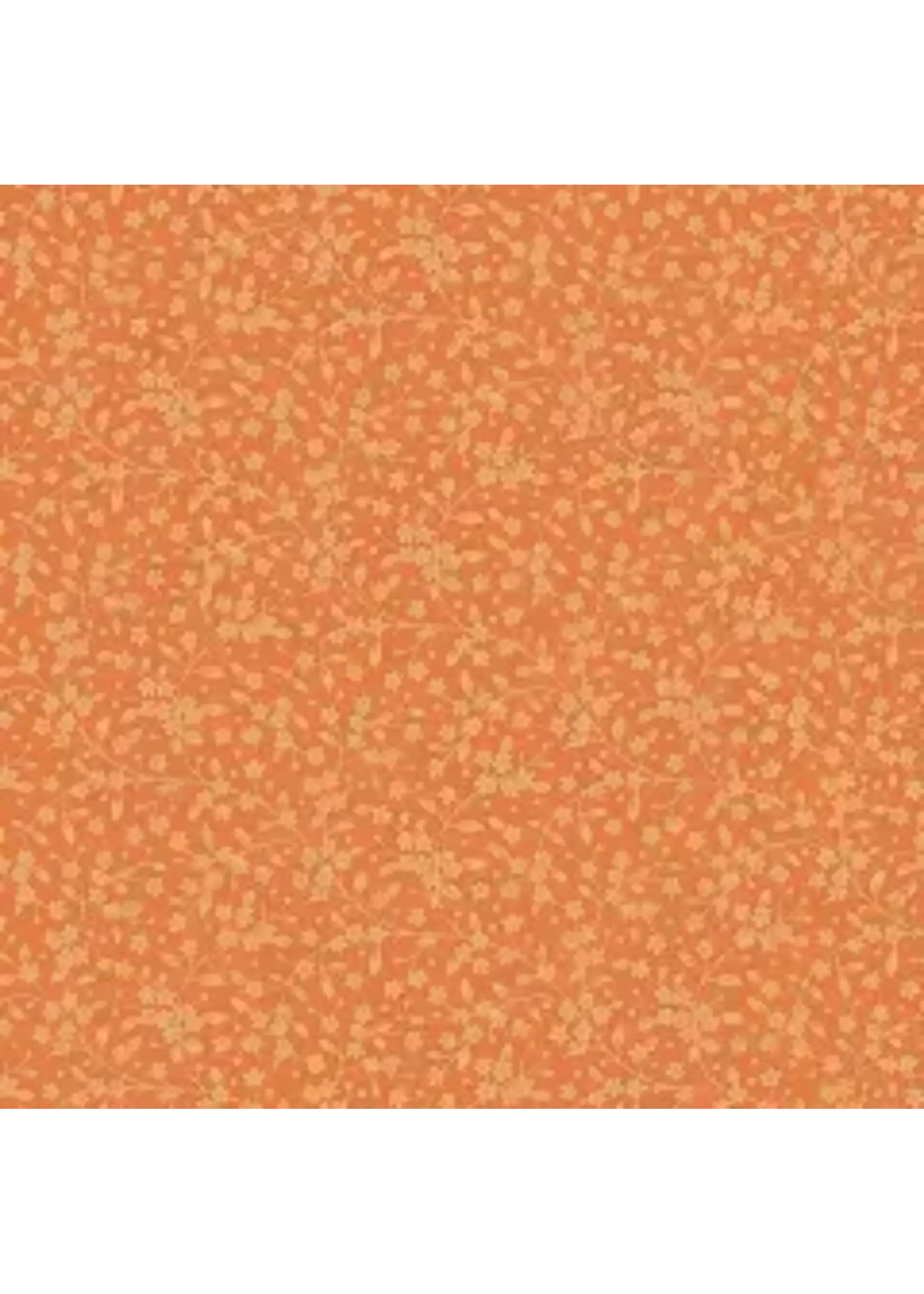 Makower Flower Box - Jasmine - Tangerine - 1017O - Coupon - 95 cm x 110 cm
