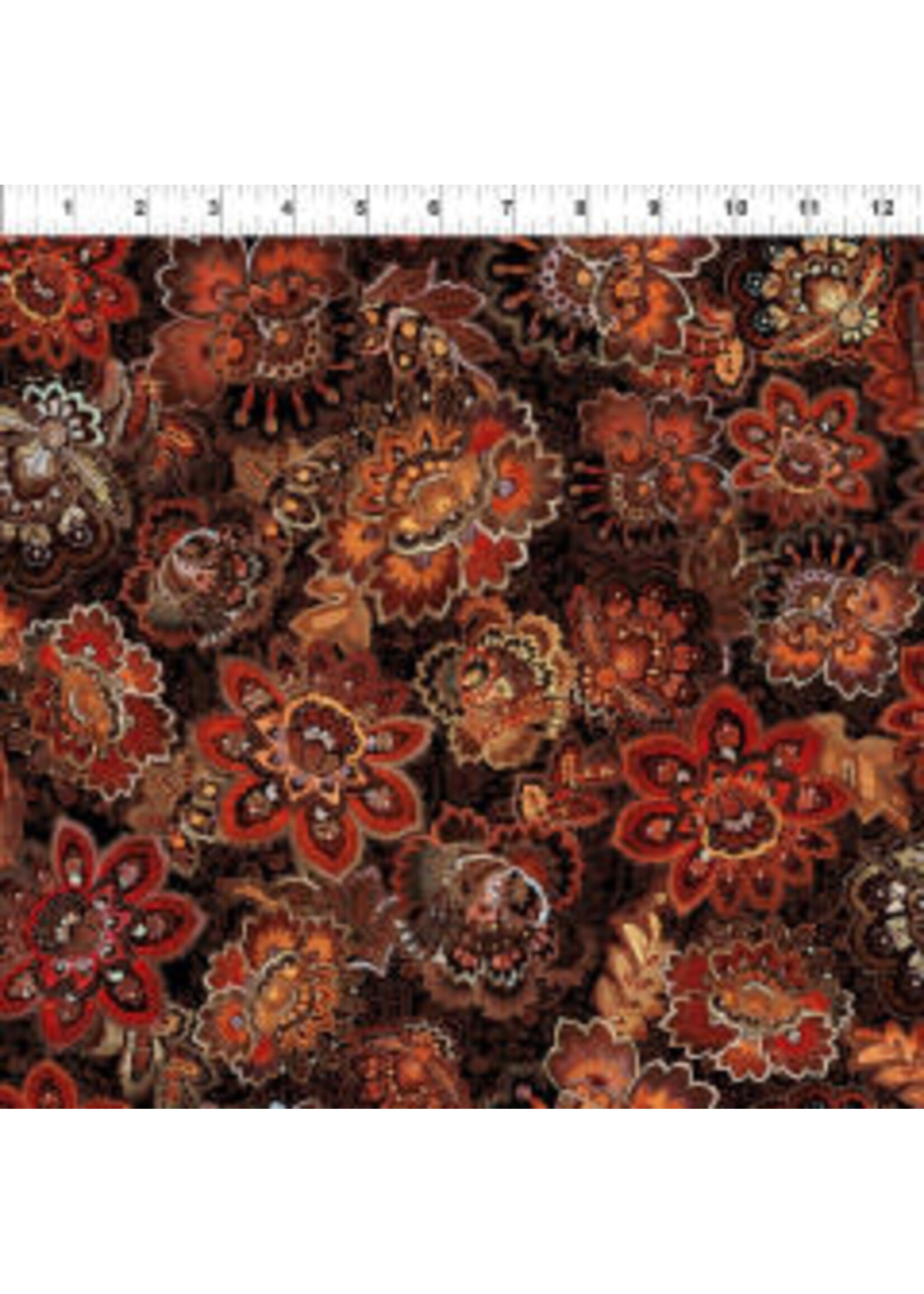 In The Beginning Resplendent - Bloom - Autumn - Coupon - 90 cm x 110 cm