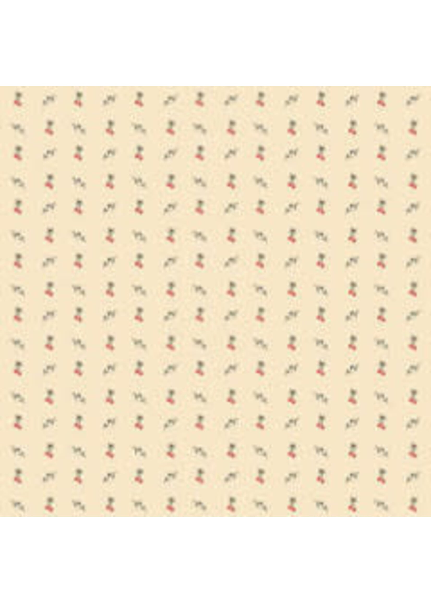 Marcus Fabrics Sample Shirtings - Red - Coupon - 100 cm x 110 cm