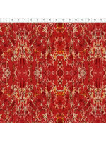 In The Beginning Marble Essence - Aprilia - Red - Coupon - 100 cm x 110 cm