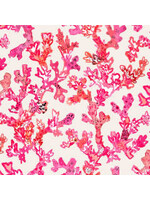 Windham Fabrics Curio - Koraal - Roze - Coupon - 100 cm x 110 cm