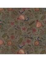 Henry Glass Fabrics Blessings of Home - Green - Coupon - 100 cm x 110 cm
