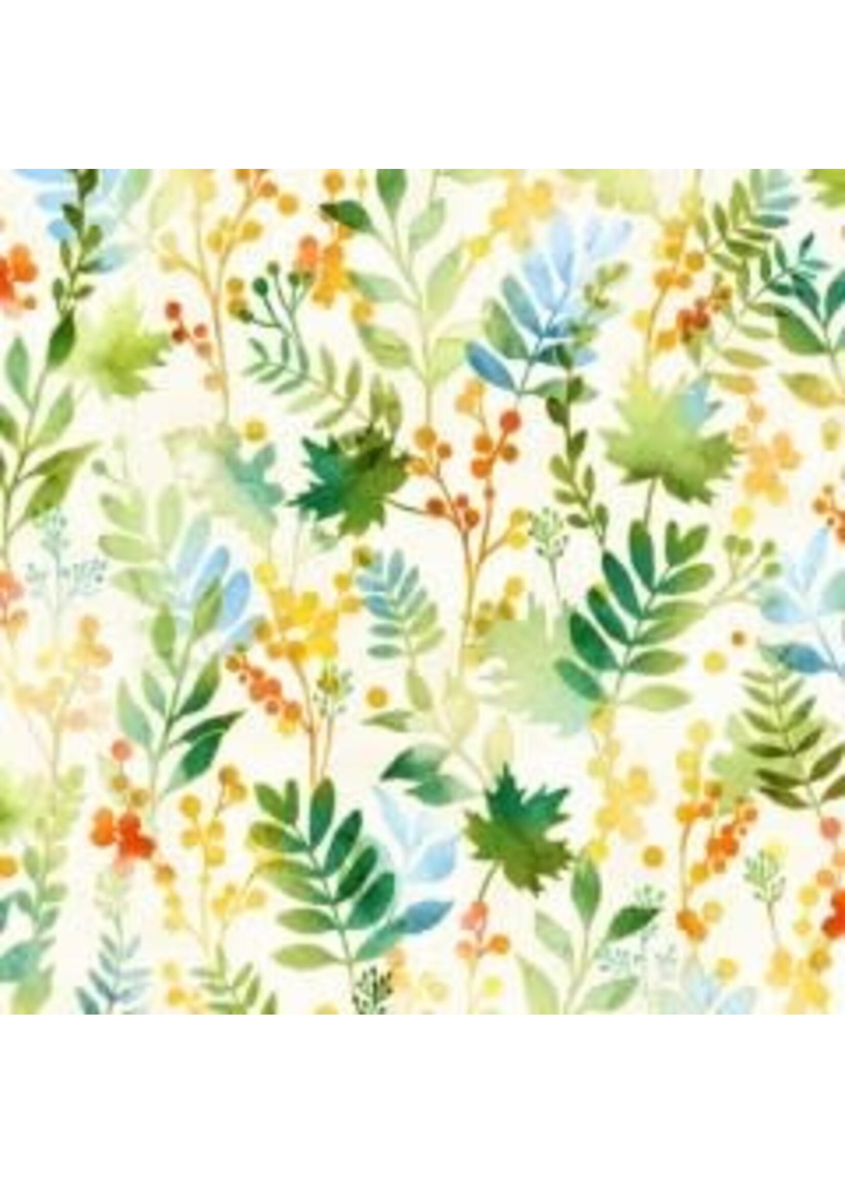 Hoffman Fabrics Fall for Autumn - Harvest Gold - U4987 - 116G - Coupon - 100 cm x 110 cm