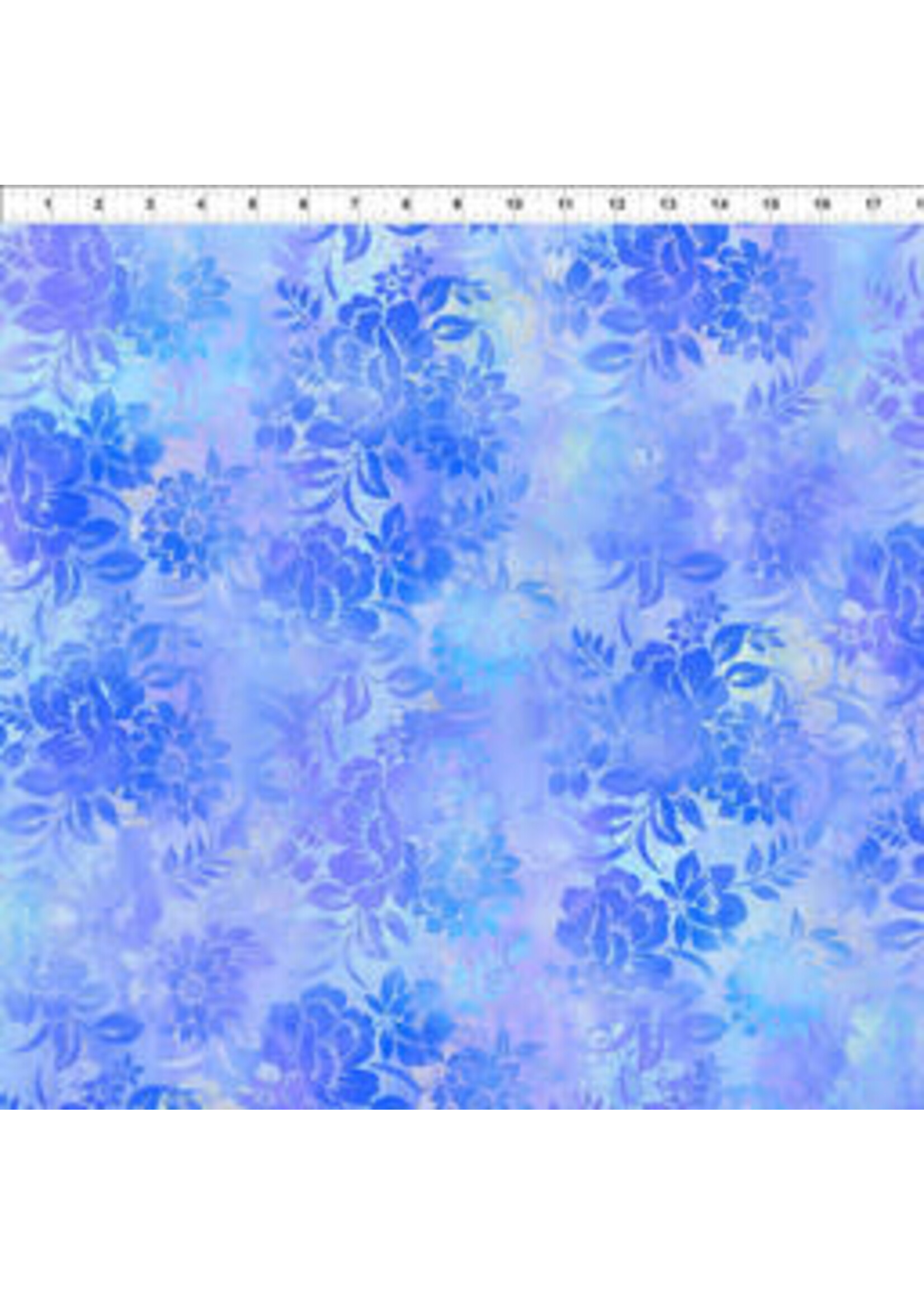 In The Beginning Garden of Dreams II - Floral Dream - Blue 2JYR2