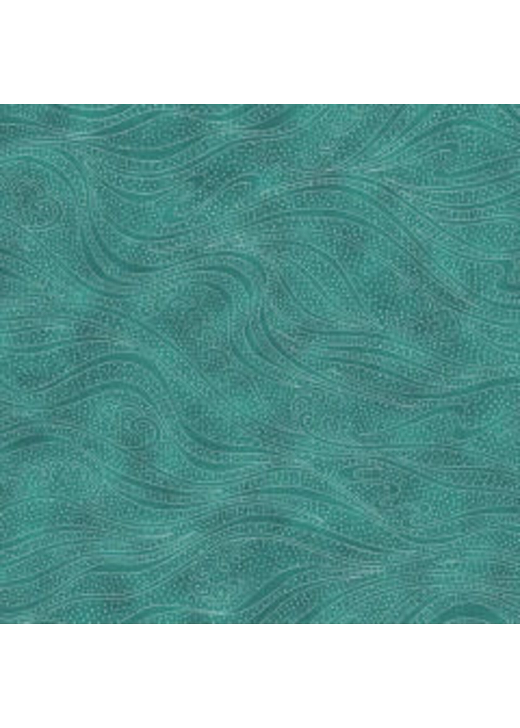 In The Beginning Color Movement - Tonal - Ocean - 1MV16 - Coupon - 100 cm x 110 cm