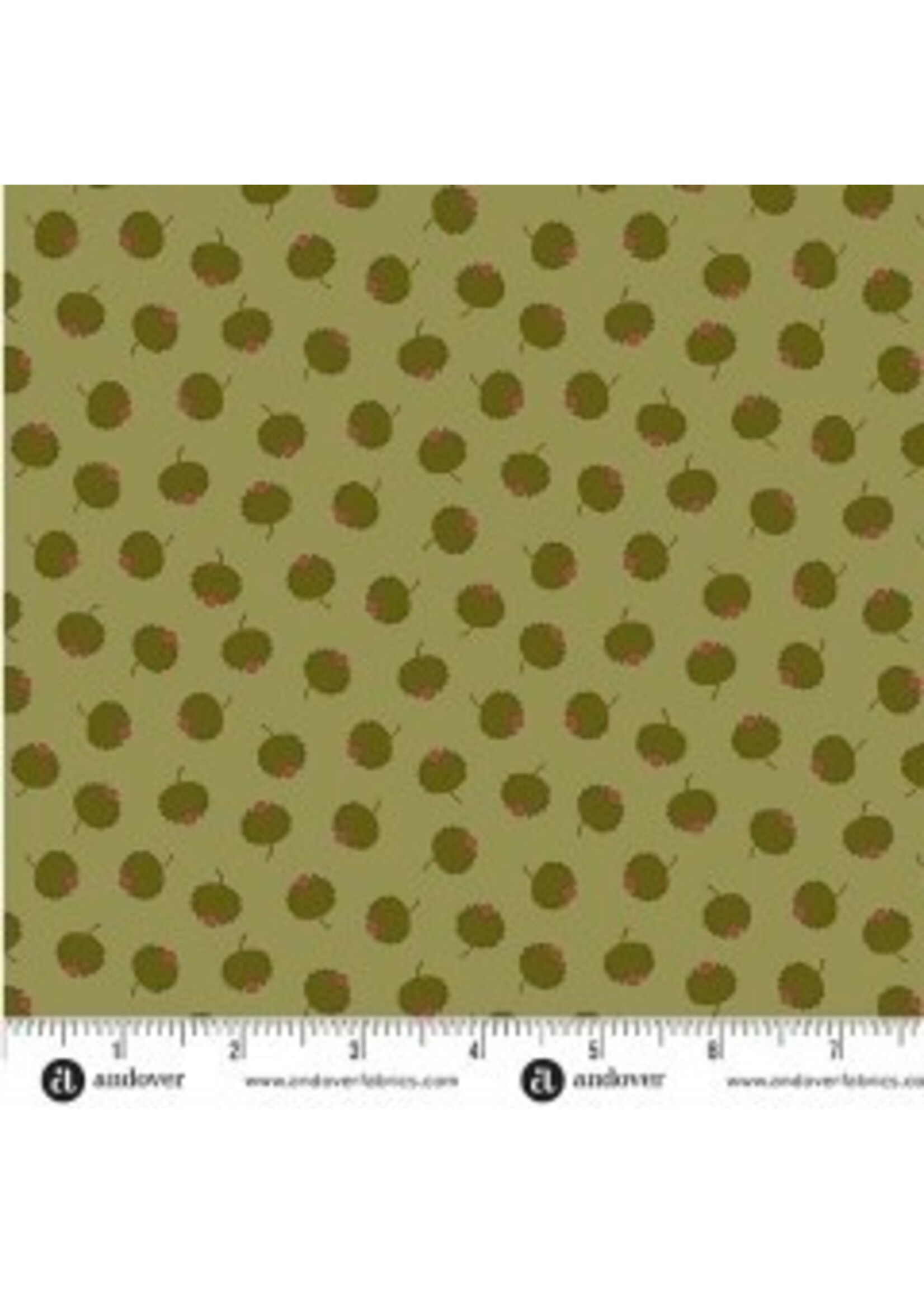 Laundry Basket Quilts Edyta Sitar - Joy - Cheers - Evergreen - 1051G - Coupon - 90 cm x 110 cm