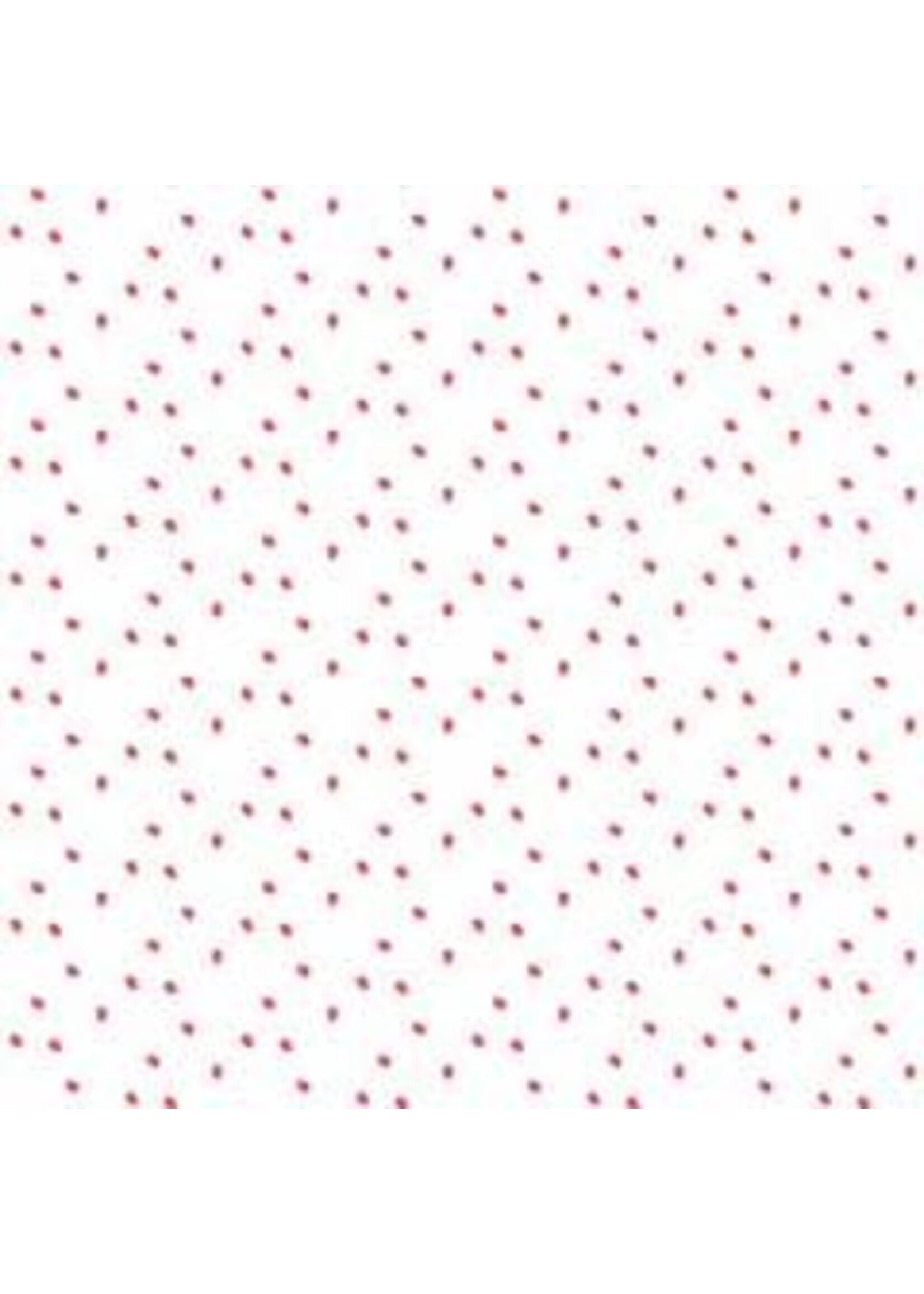 Riley Blake Designs Cheerfully Red Berries - White - Coupon - 100 cm x 110 cm