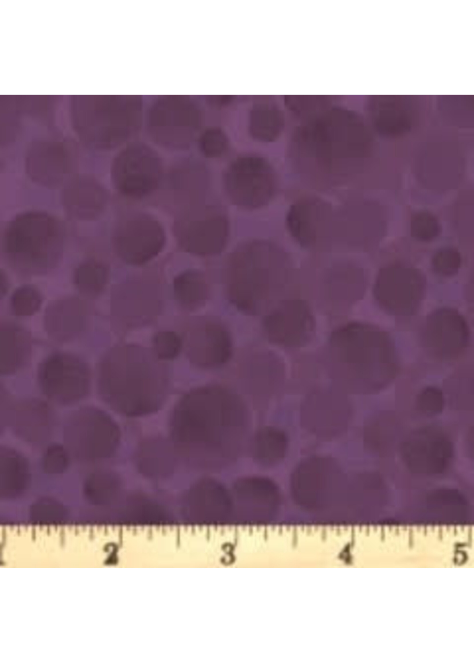 Lewis & Irene Bumbleberries - Deep Purple - Coupon - 100 cm x 110 cm