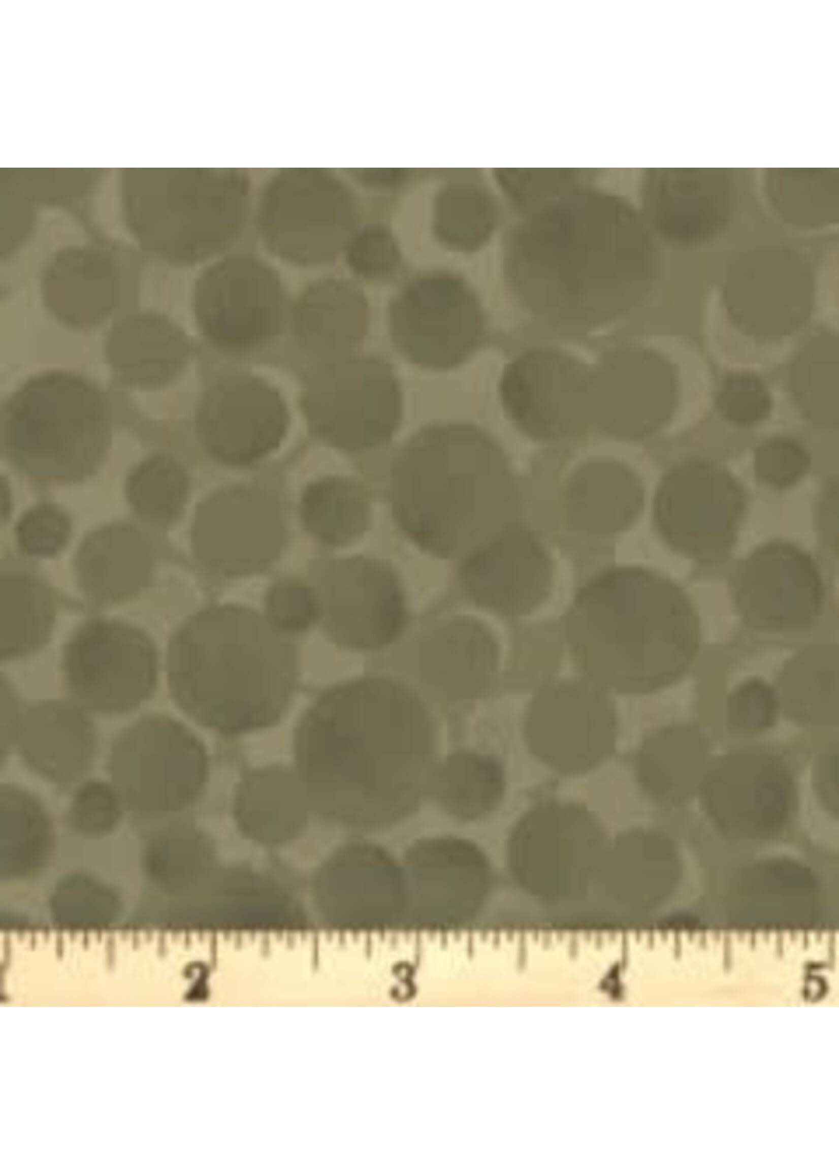 Lewis & Irene Bumbleberries - Deep Olive - Coupon - 100 cm x 110 cm