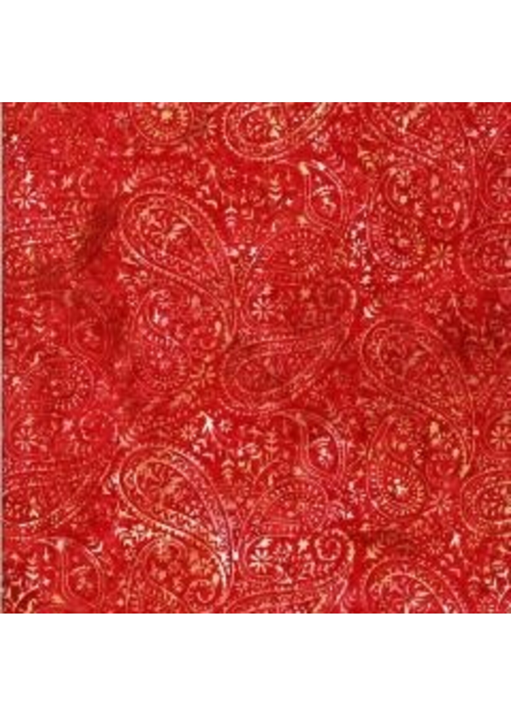 Hoffman Fabrics Bali Hand-Dyed - Chiles - 3369-402 - Coupon - 100 cm x 110 cm