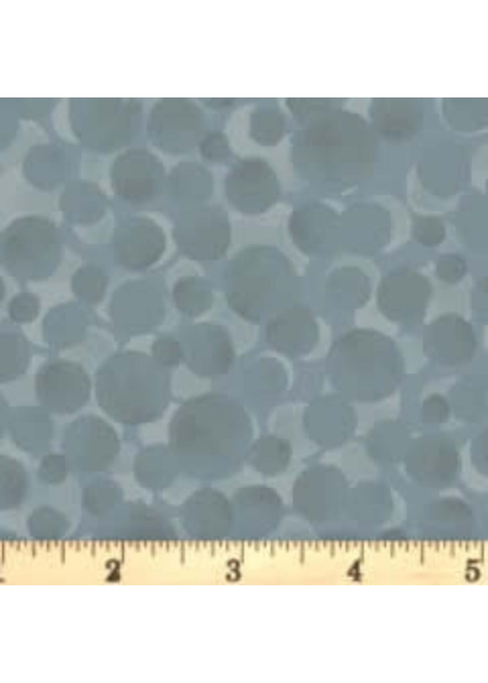 Lewis & Irene Bumbleberries - Nordic Blue - Coupon - 100 cm x 110 cm