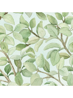 Elizabeth's Studio Beautiful Birds - Leaves - Azure - 4311