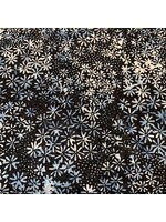 Hoffman Fabrics Bali Batik Daisys & Dots - Graphite