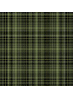 Benartex Studio Autumn Elegance - Tonal - Plaid Green - Coupon - 100 cm x 110 cm