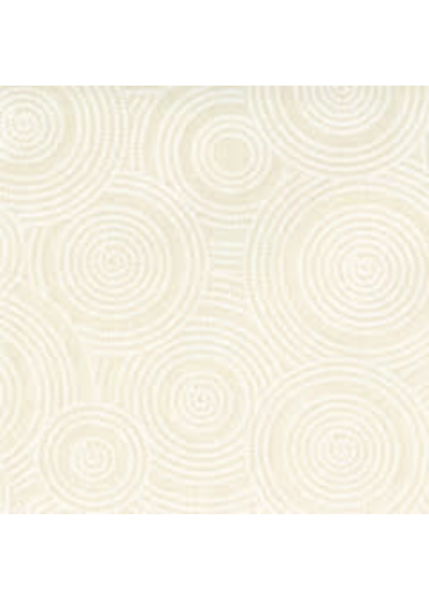 Basic Palette Tone on Tone - Dotted Circles - White/Tint - Coupon - 45 cm x 275 cm