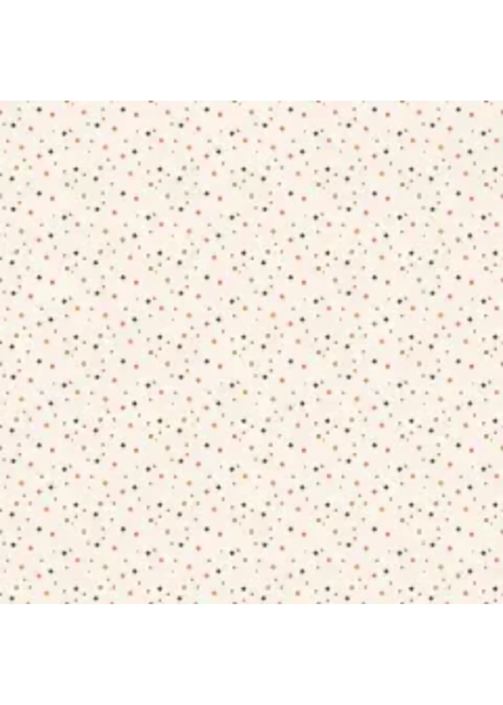 Riley Blake Designs Hey Bootiful Dots - Offwhite - Coupon - 100 cm x 110 cm