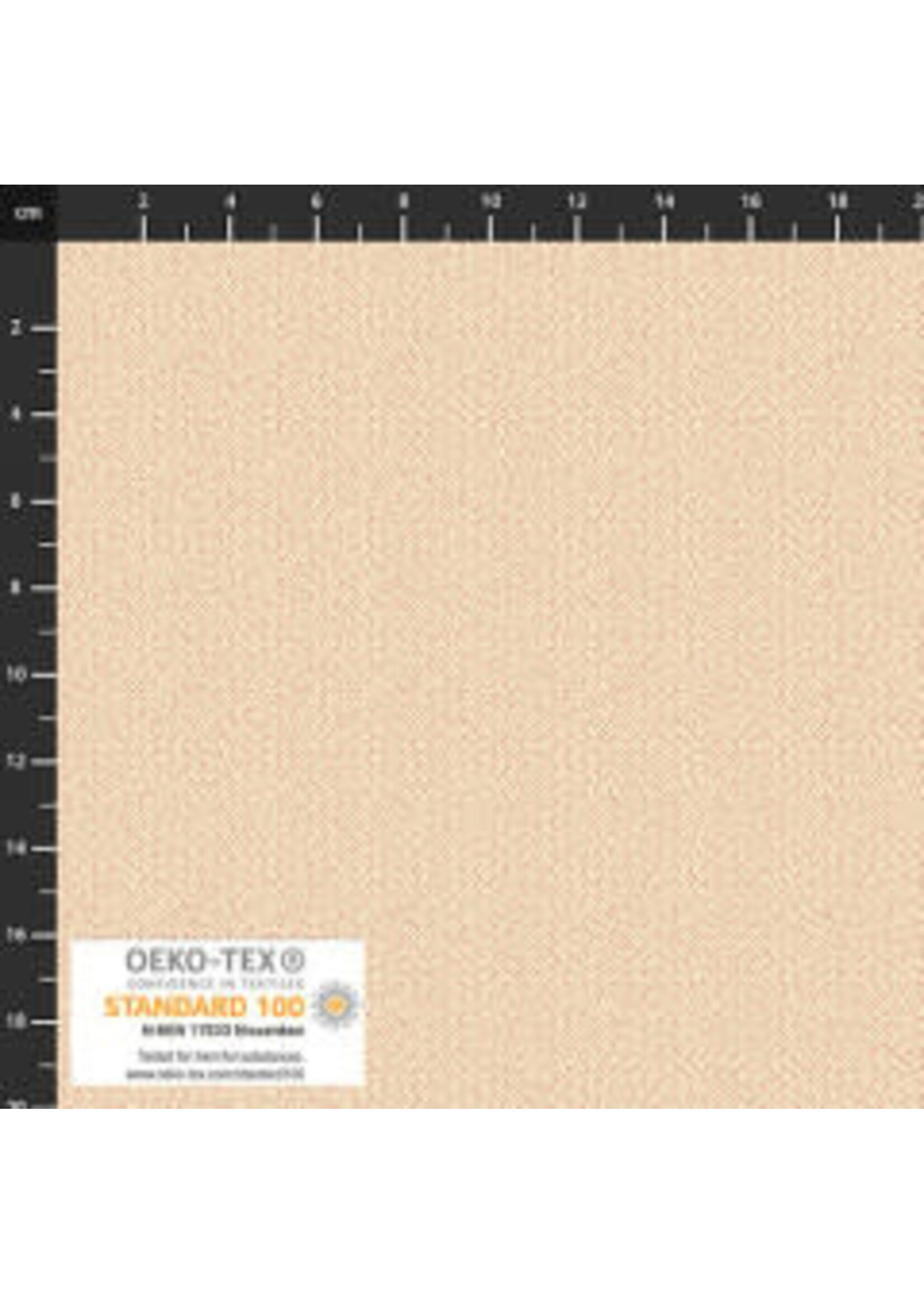 Stof Fabrics Petits Points - Cream-Red - 341 - Coupon - 100 cm x 110 cm