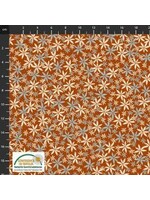 Stof Fabrics Birds On The Move - Red - Coupon - 100 cm x 110 cm