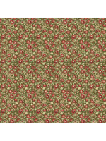 Windham Fabrics Elliot - Garden Burst - Moss - Coupon - 100 cm x 110 cm