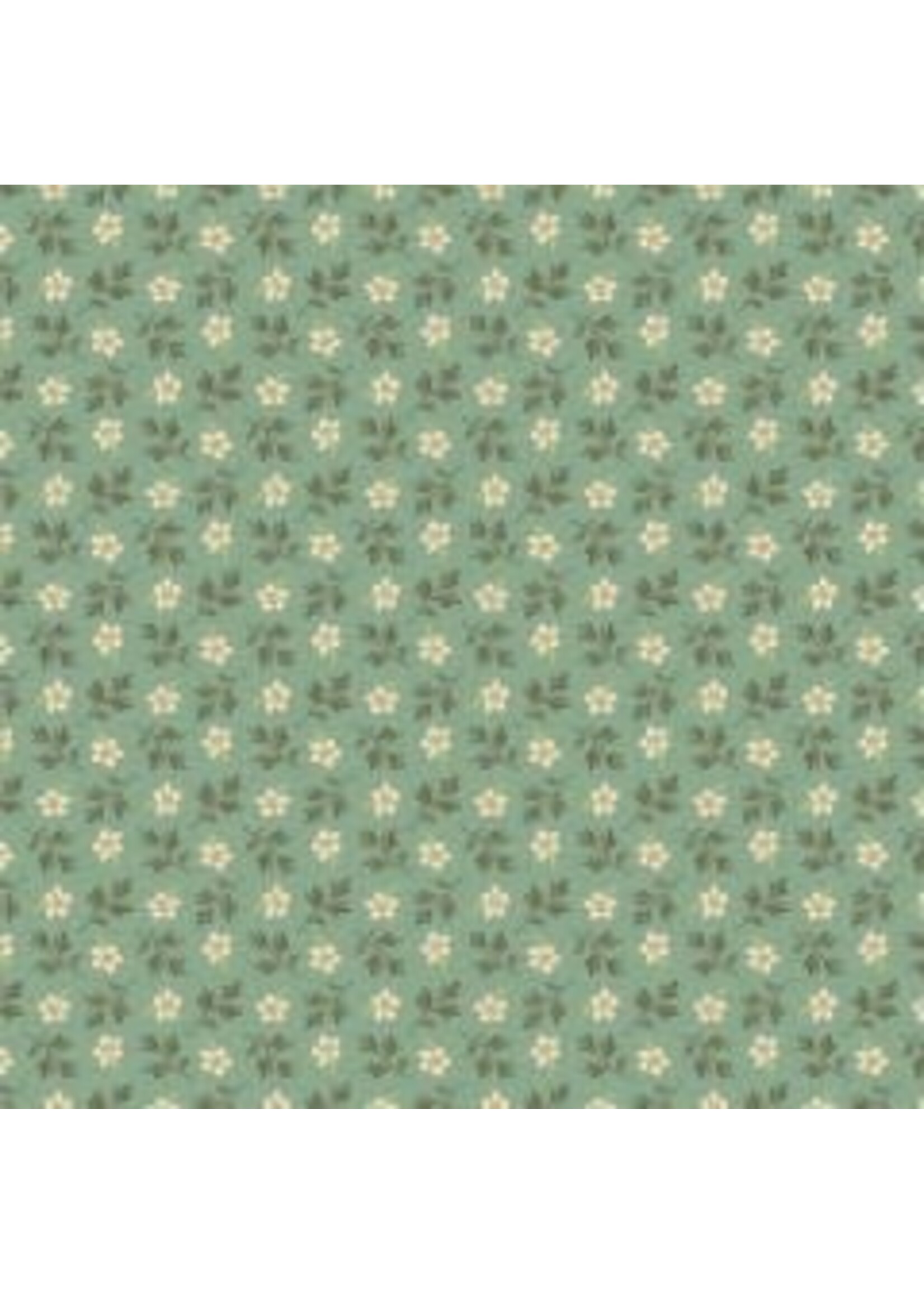 Laundry Basket Quilts Edyta Sitar - Lady Tulip - Green - 191 - Coupon - 100 cm x 110 cm