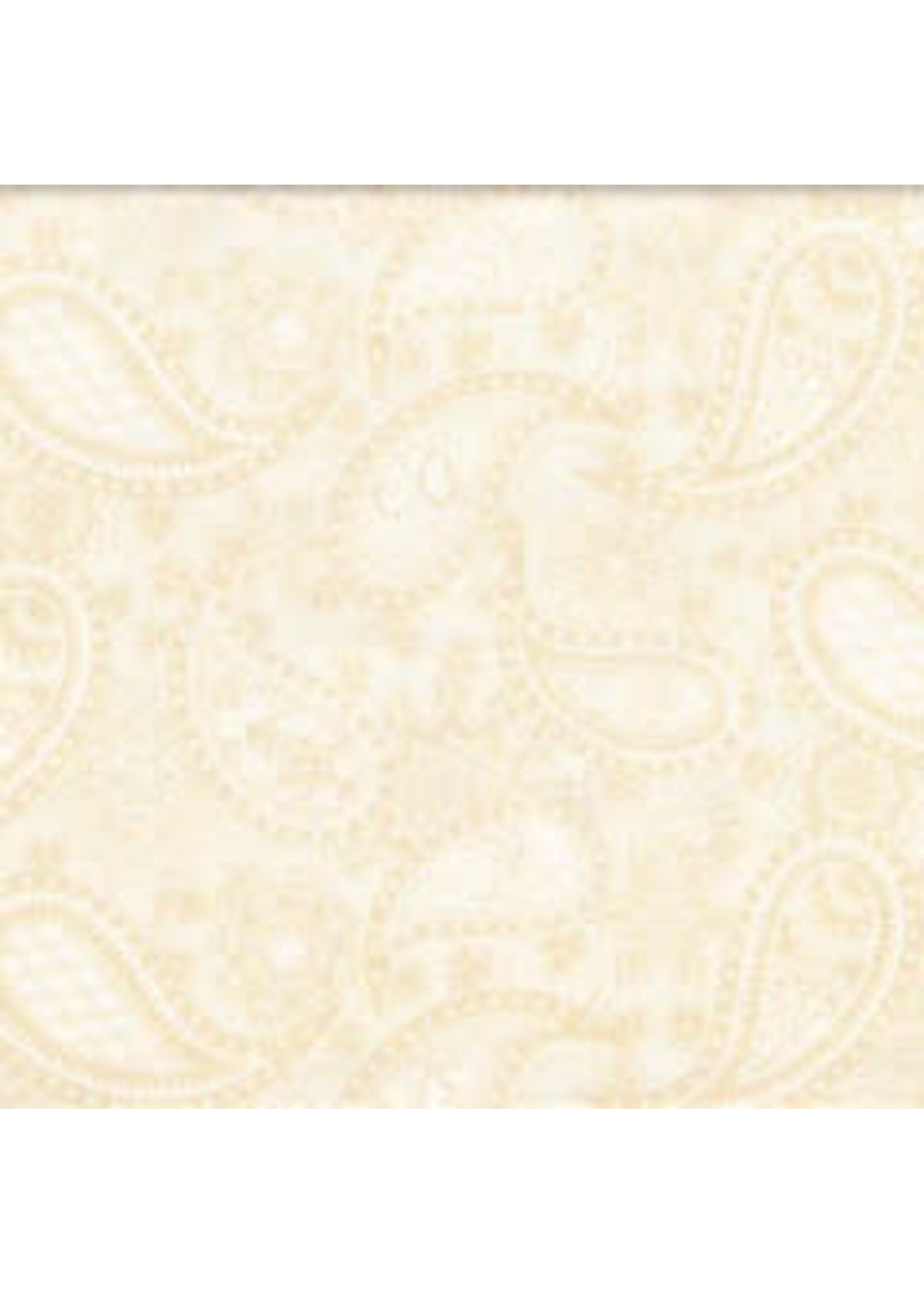 Benartex Studio Wide Paisley - Natural - Coupon - 60 cm x 275 cm