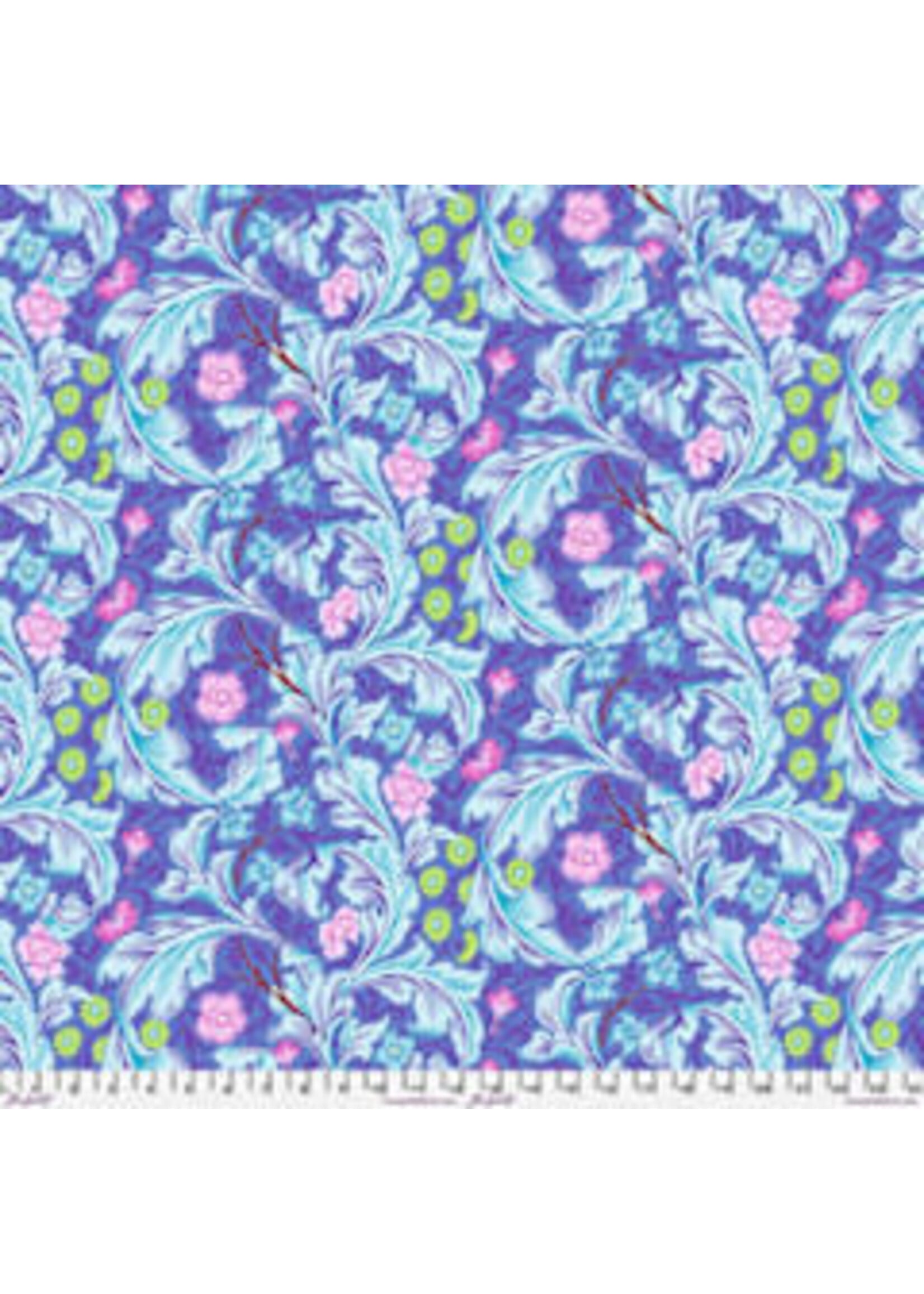 Free Spirit Fabrics Kaffe Fassett - Morris & Co - Leicester - Cobalt - Coupon - 220 cm x 275 cm