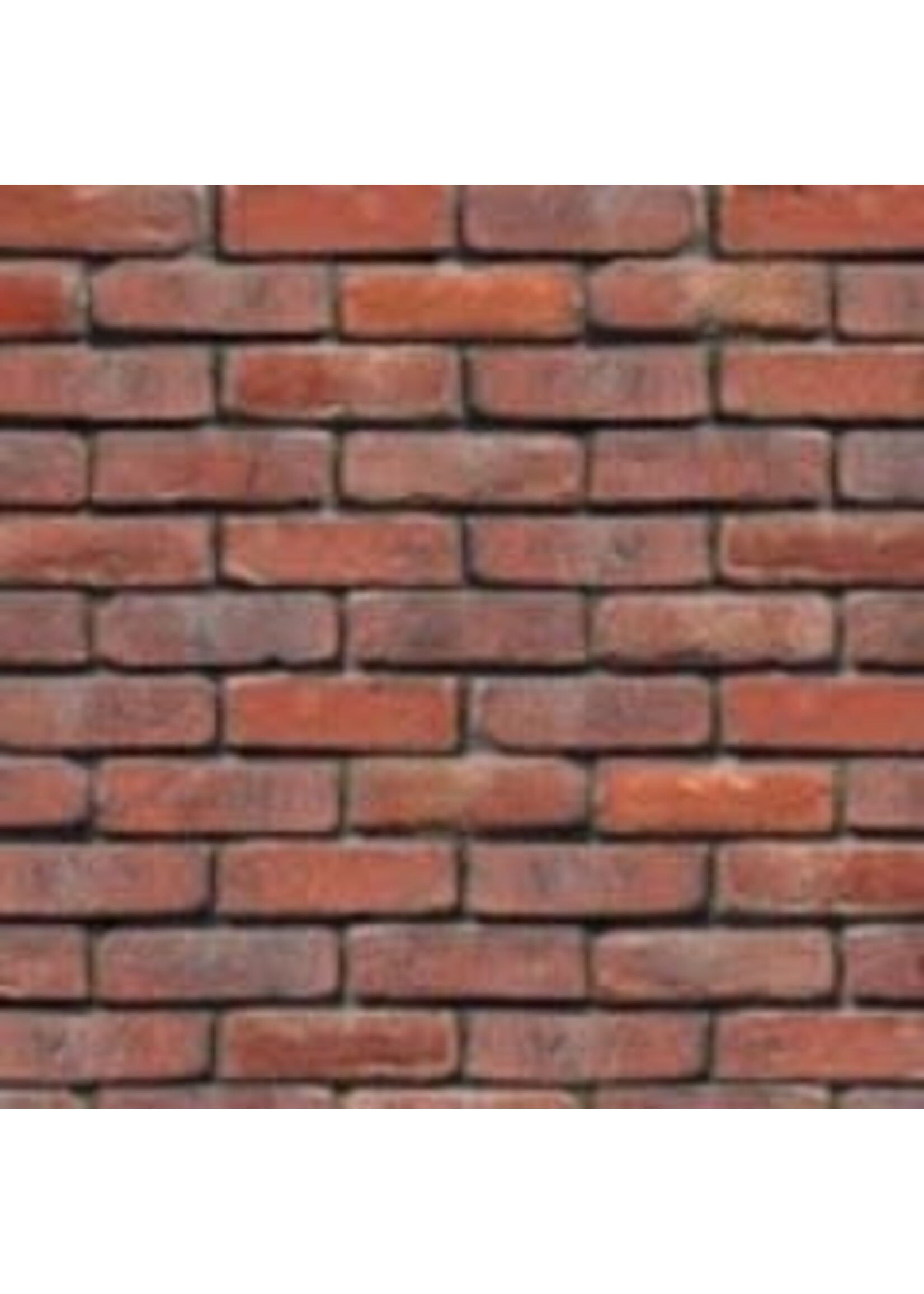 Elizabeth's Studio Landscape Medley - Red Bricks - Coupon - 100 cm x 110 cm