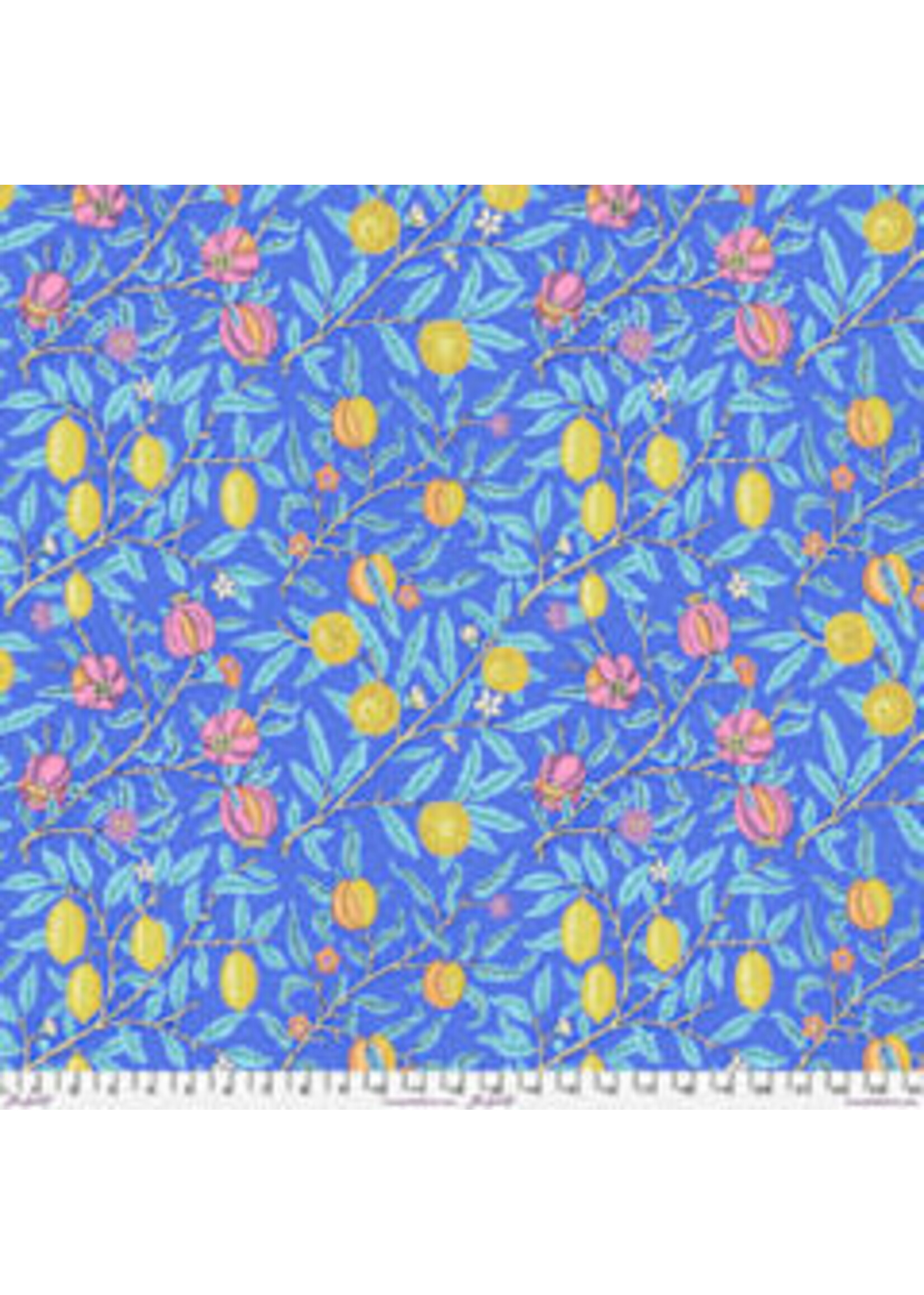 Free Spirit Fabrics Kaffe Fassett - Morris & Co - Cobalt - Coupon - 90 cm x 110 cm