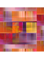 Windham Fabrics Prism - Limelight - Pink - Coupon - 45 cm x 110 cm