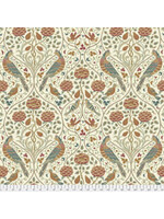 Free Spirit Fabrics The Original Morris - Seasons by May Large - Linen - 045 - Coupon - 100 cm x 110 cm