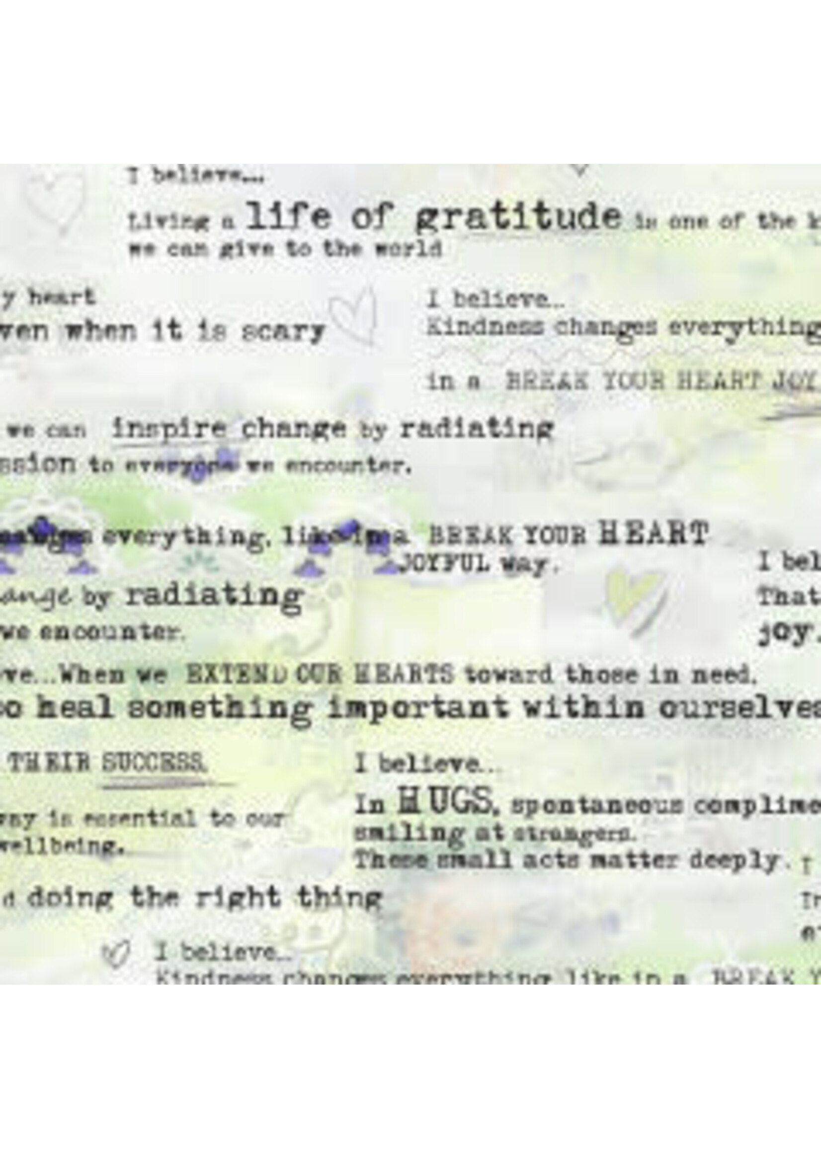 Benartex Studio Soul Shine & Daydreams - I Believe - Light Lime - Coupon - 50 cm x 110 cm