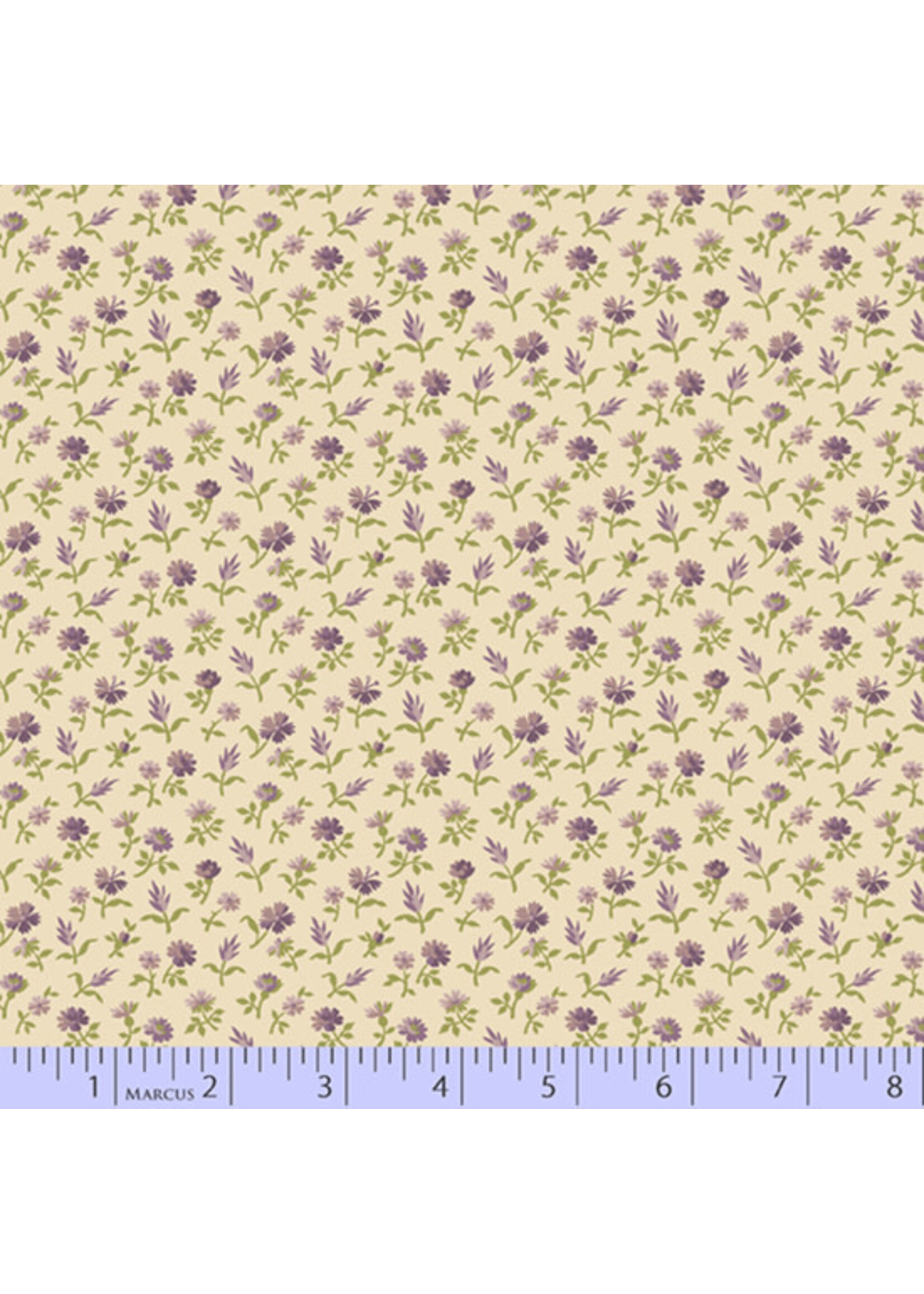 Marcus Fabrics Purple Passion - Cream