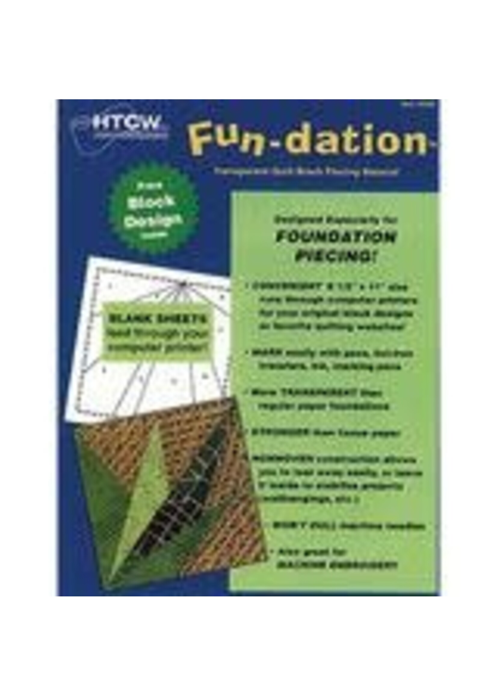 Papier - Fun-Dation - Foundation paper - 22 cm x 28 cm - 25 stuks