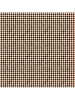 Windham Fabrics Certified Delicious - Mini Gingham - Black - Coupon - 100 cm x 110 cm