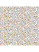 Windham Fabrics Meadow - Gather - Grey - Coupon - 100 cm x 110 cm