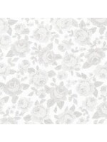 Robert Kaufman Whisper Prints - Shadow Roses - Coupon - 100 cm x 110 cm