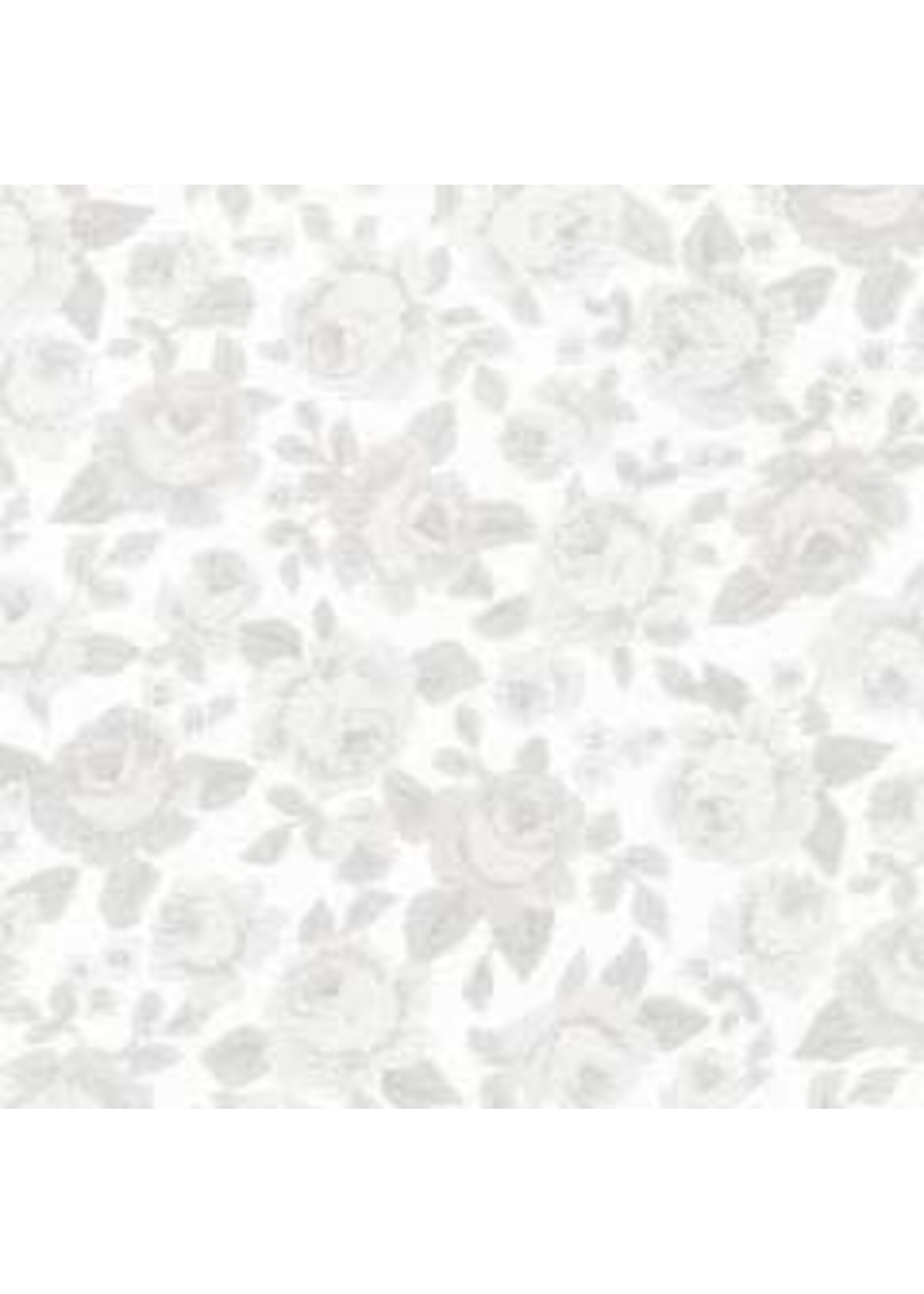 Robert Kaufman Whisper Prints - Shadow Roses - Coupon - 100 cm x 110 cm