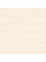 Poppie Cotton Mushroom Blooms - Snail Trail - Natural - Coupon - 100 cm x 110 cm